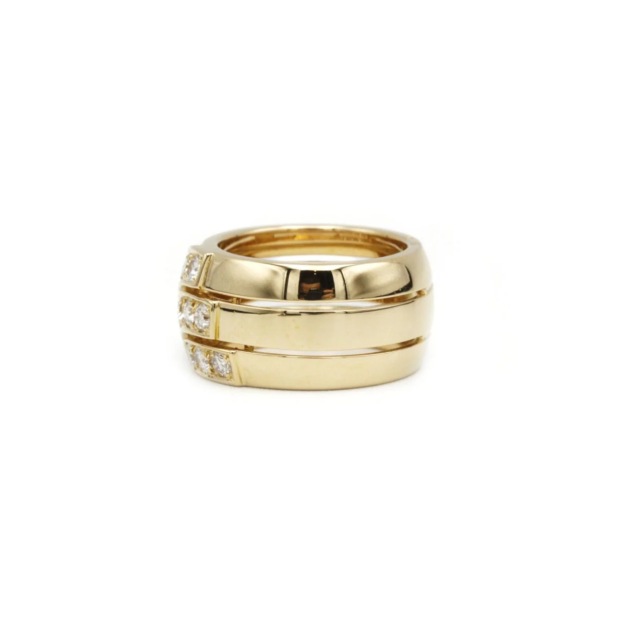 CARTIER “Up&amp;Up” ring in yellow gold and diamonds - Image 3