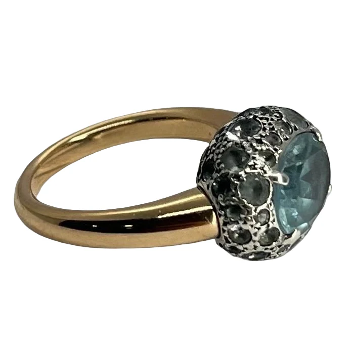 Pomellato rose gold and topaz ring - Image 3