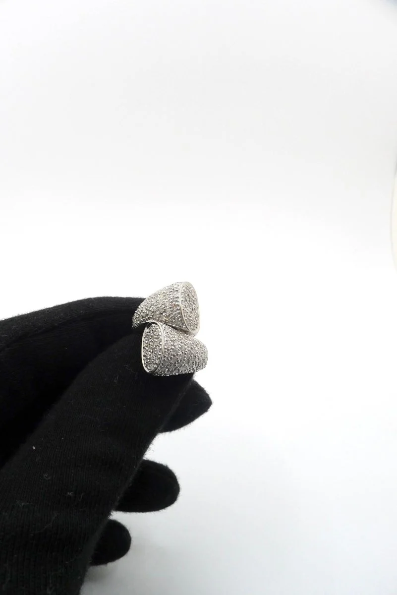 White gold and diamond ring - Image 7