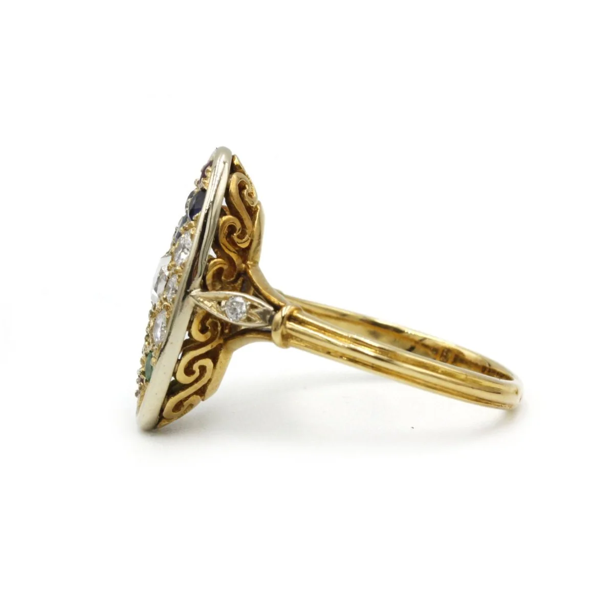 Ring - Now, diamonds, emeralds, sapphires and rubies. - Image 5
