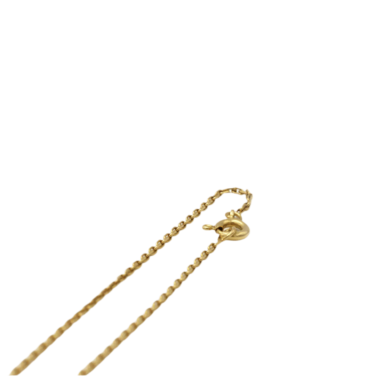 Necklace Pendant in yellow gold and diamonds - Image 5