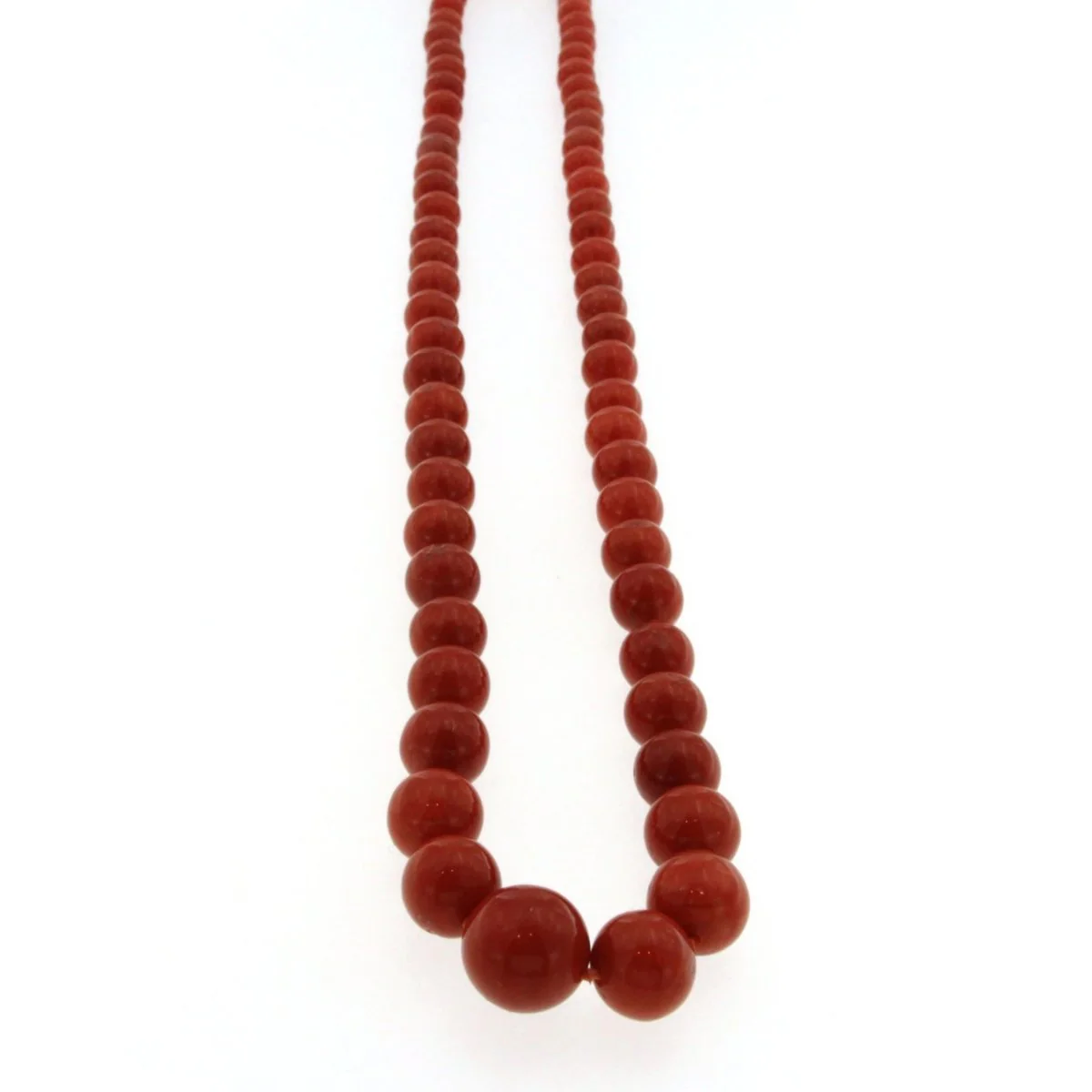 1970s Natural Mediterranean Coral Necklace - Image 2
