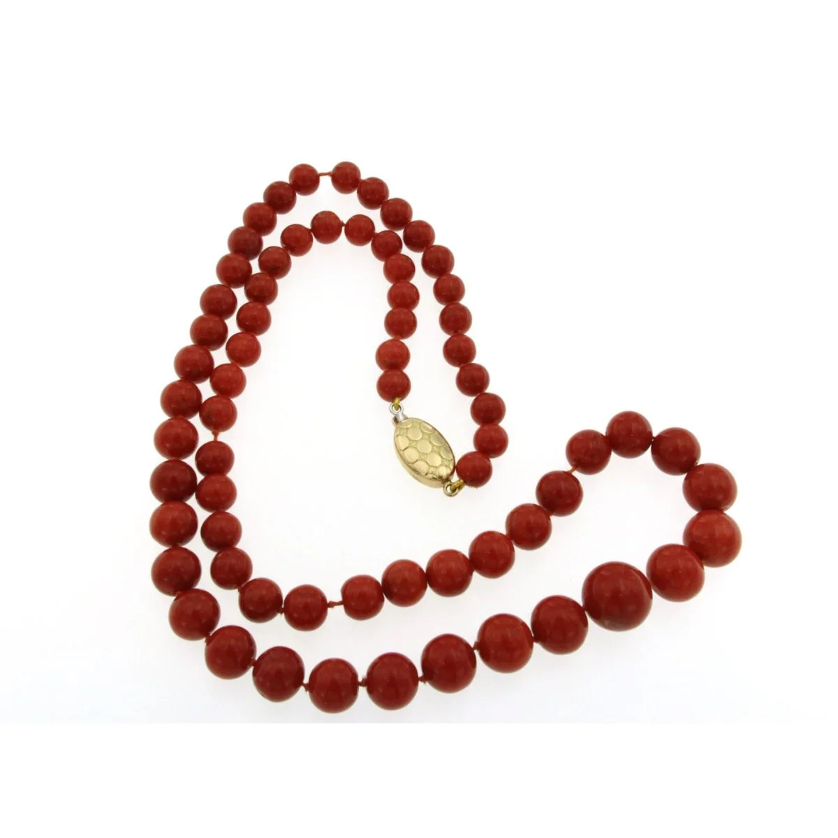 1970s Natural Mediterranean Coral Necklace - Image 3