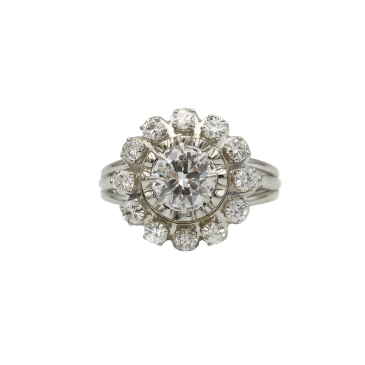 Ring - Gold and diamonds