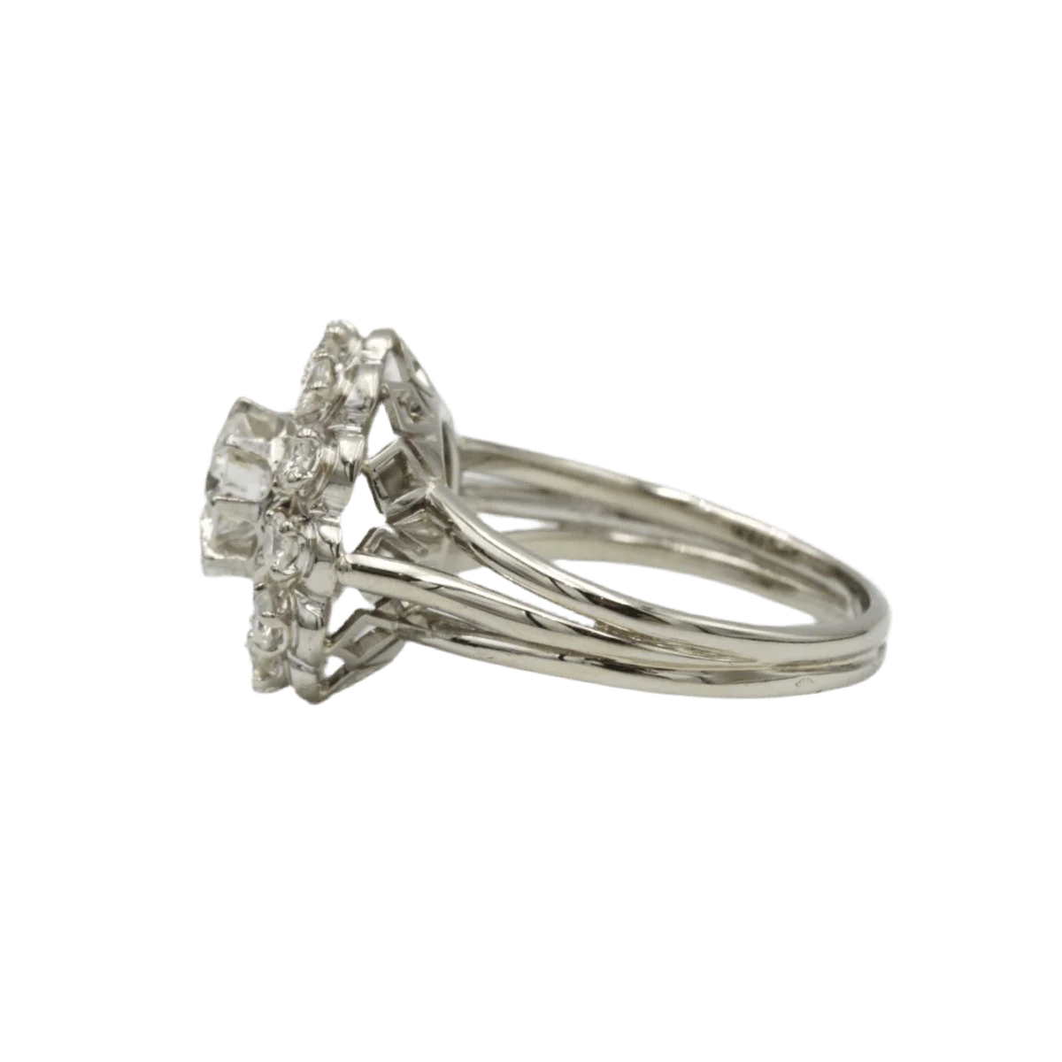 Ring - Gold and diamonds - Image 3