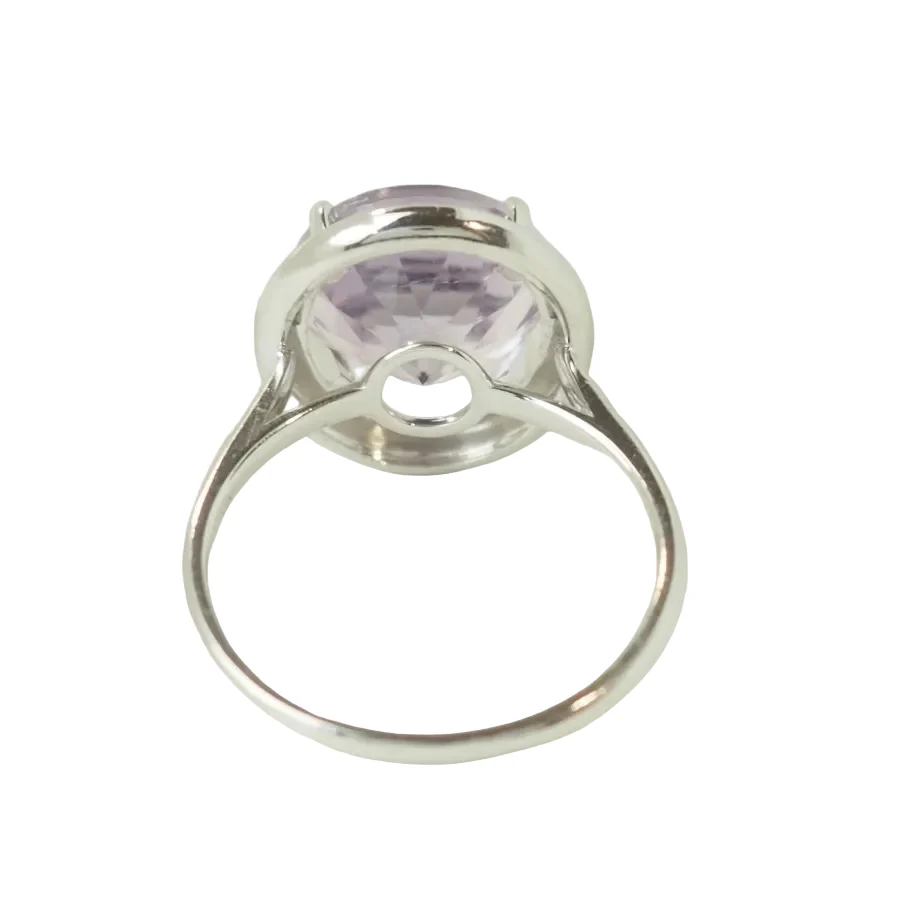 Ring Mauboussin "Vraiment jolie mon amour" in white gold, Amethyst and diamonds - Image 4