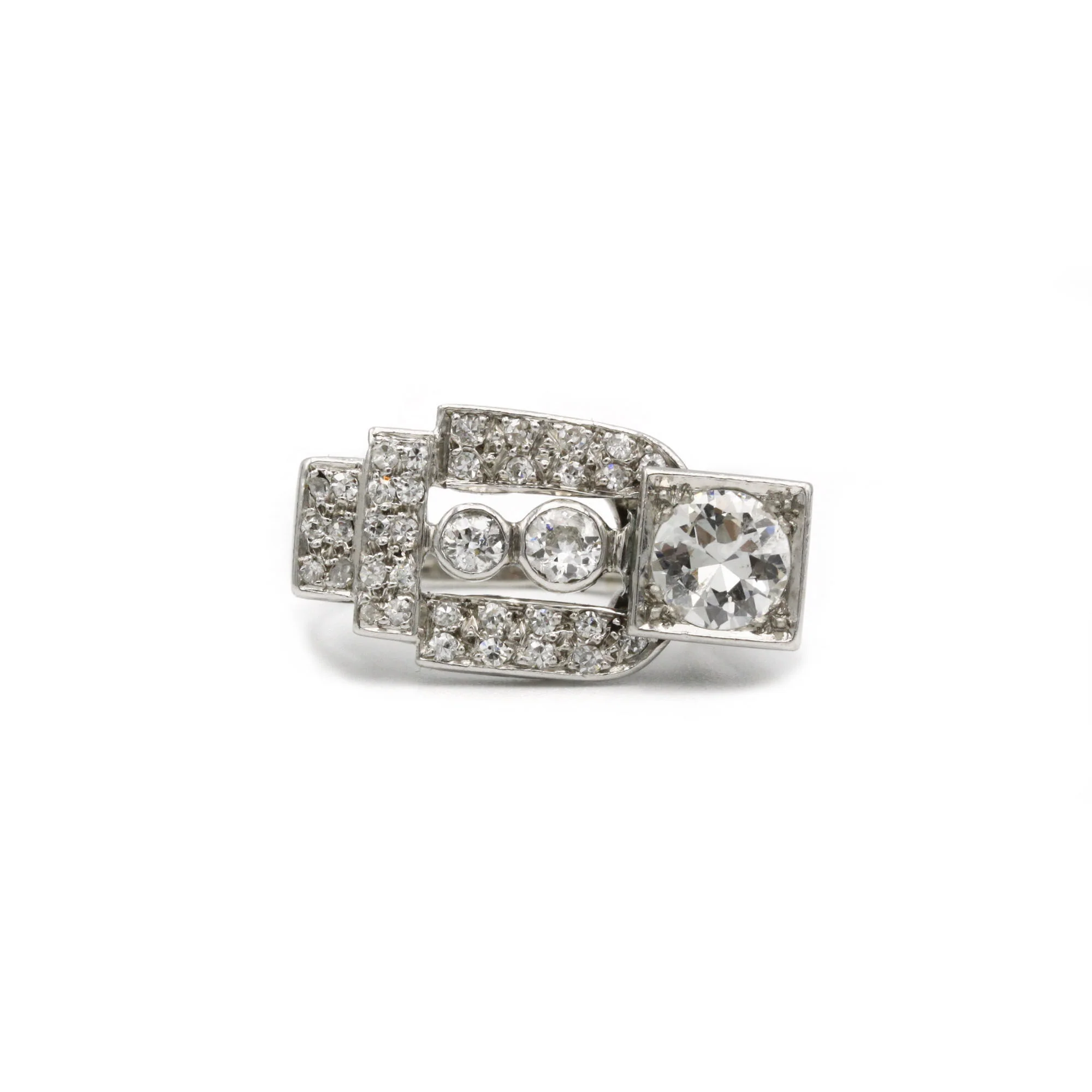 Ring - Gold, Platinum & Diamonds