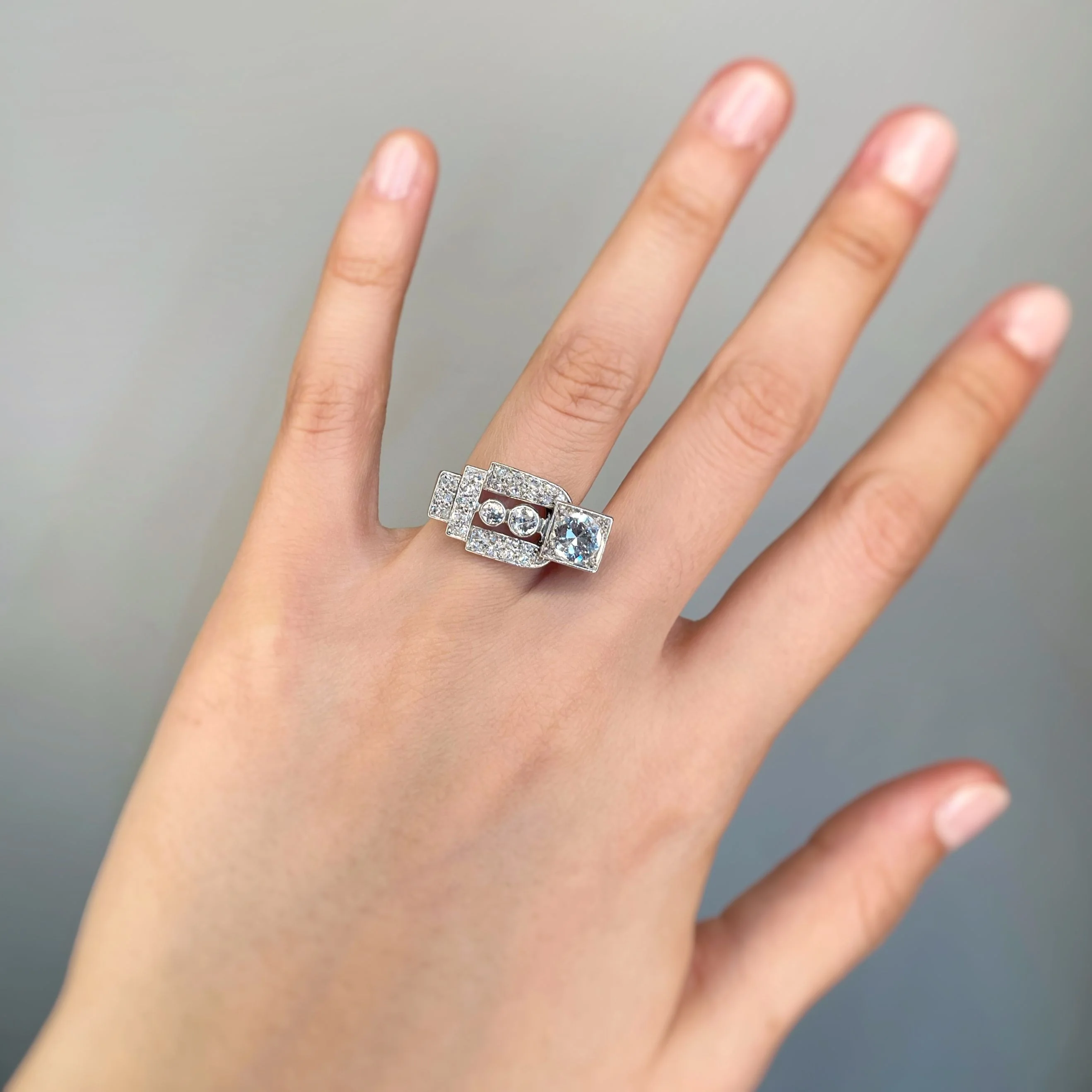 Ring - Gold, Platinum & Diamonds - Image 4