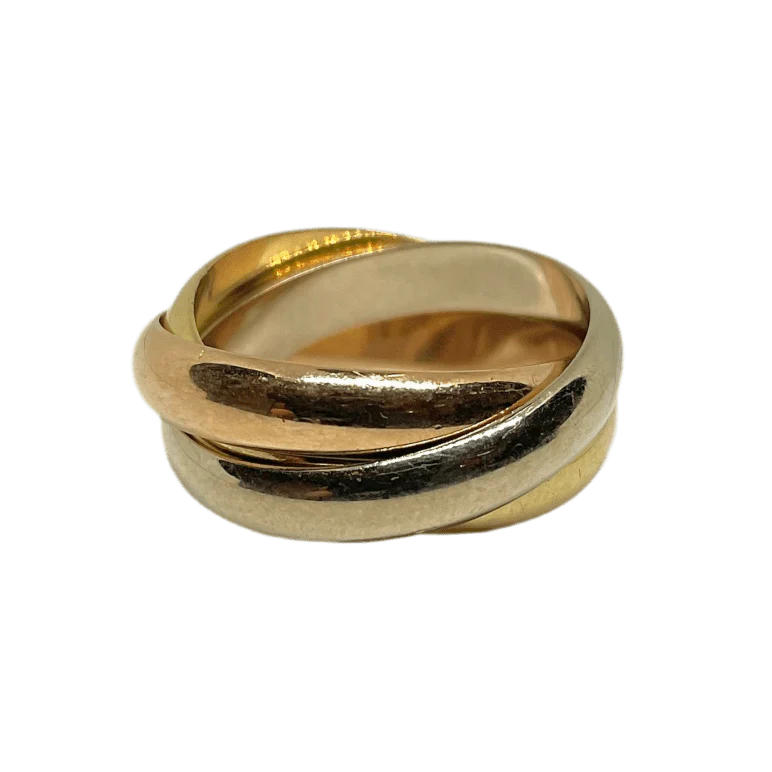 Ring Alliance CARTIER "Trinity" in yellow gold, white gold and rose gold