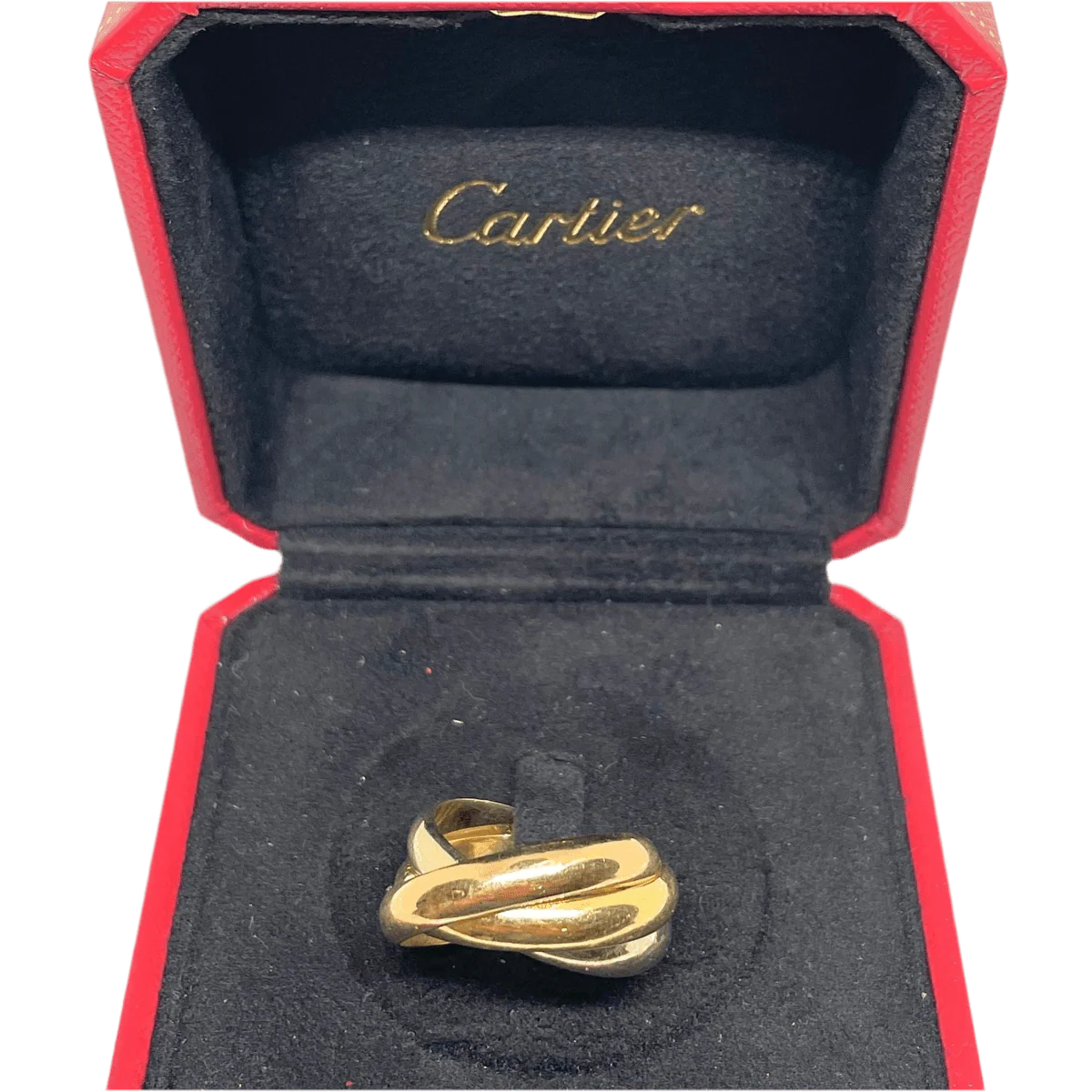 Ring Alliance CARTIER "Trinity" in yellow gold, white gold and rose gold - Image 2