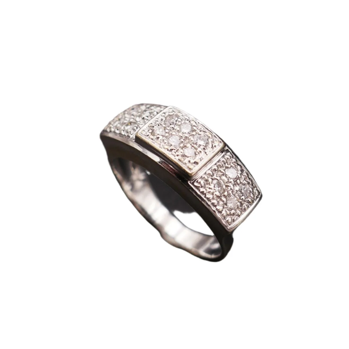 Ring Surroundings in white gold and diamonds - Image 4