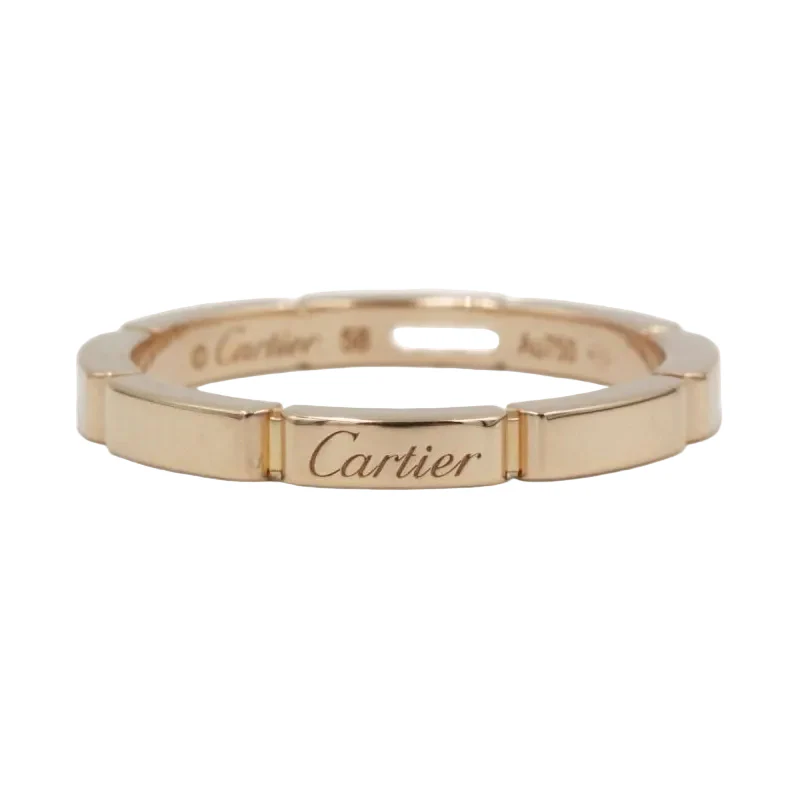 Cartier "Panther Link" wedding band in rose gold