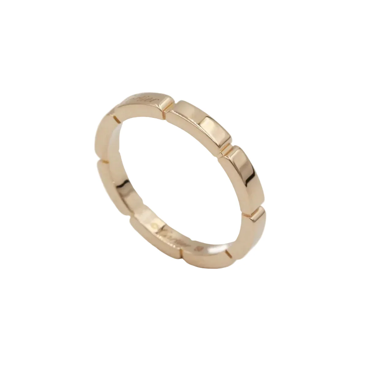 Cartier "Panther Link" wedding band in rose gold - Image 4