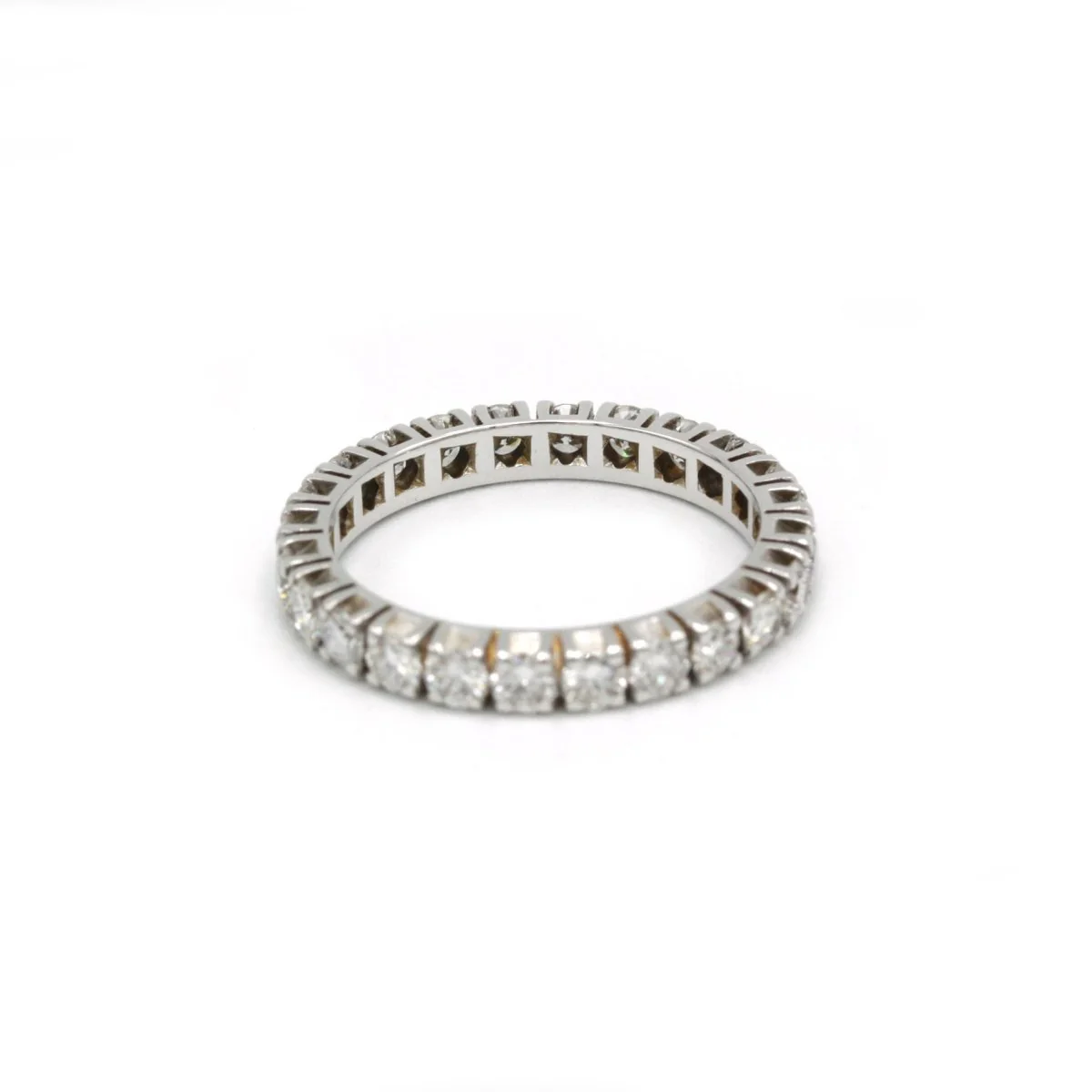 Ring Alliance in white gold and diamonds - Image 3