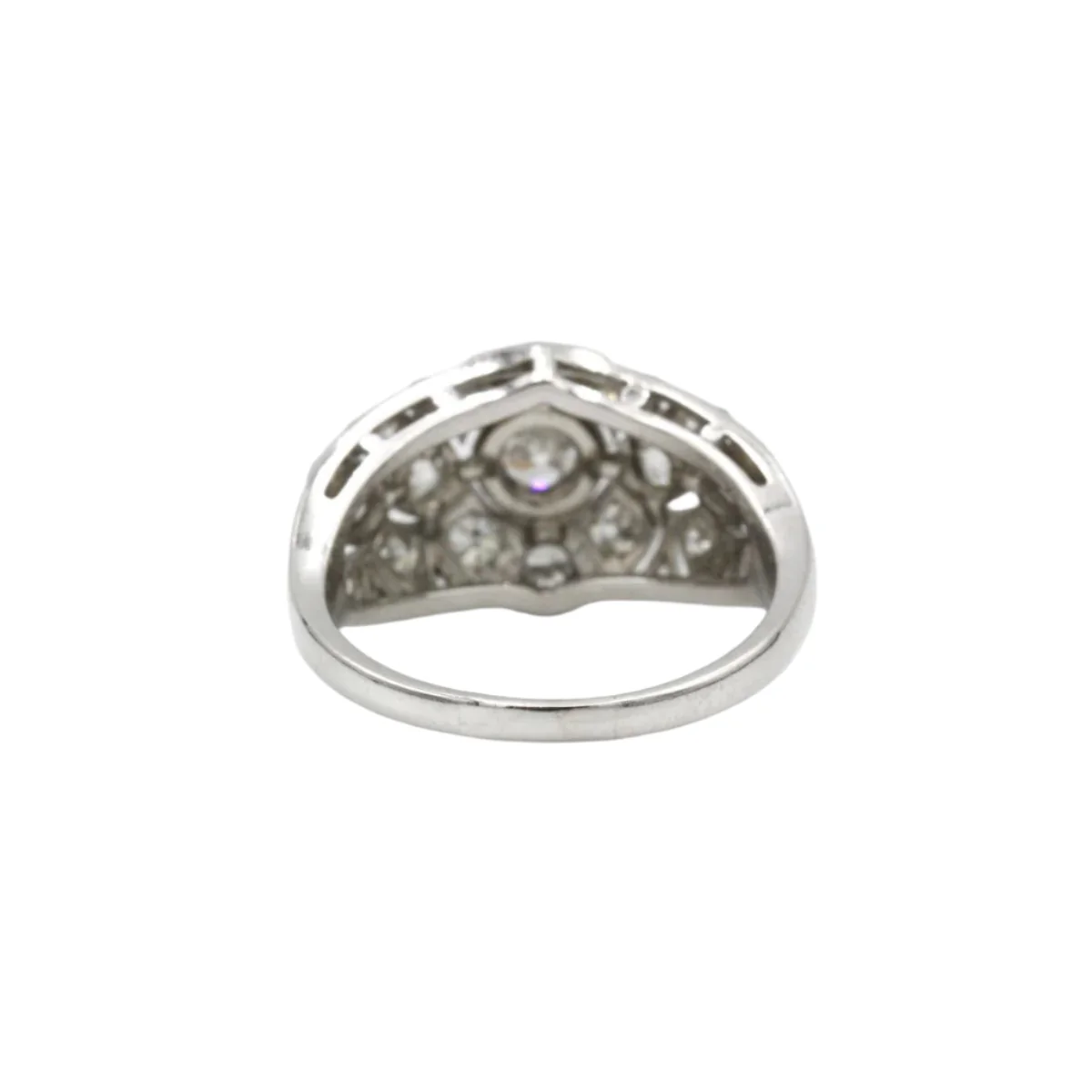 Ring - Platinum & diamonds - Image 3