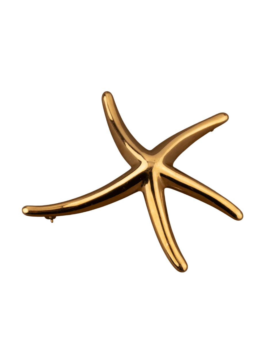Elsa Peretti for Tiffany & Co. 18K Gold Starfish Brooch