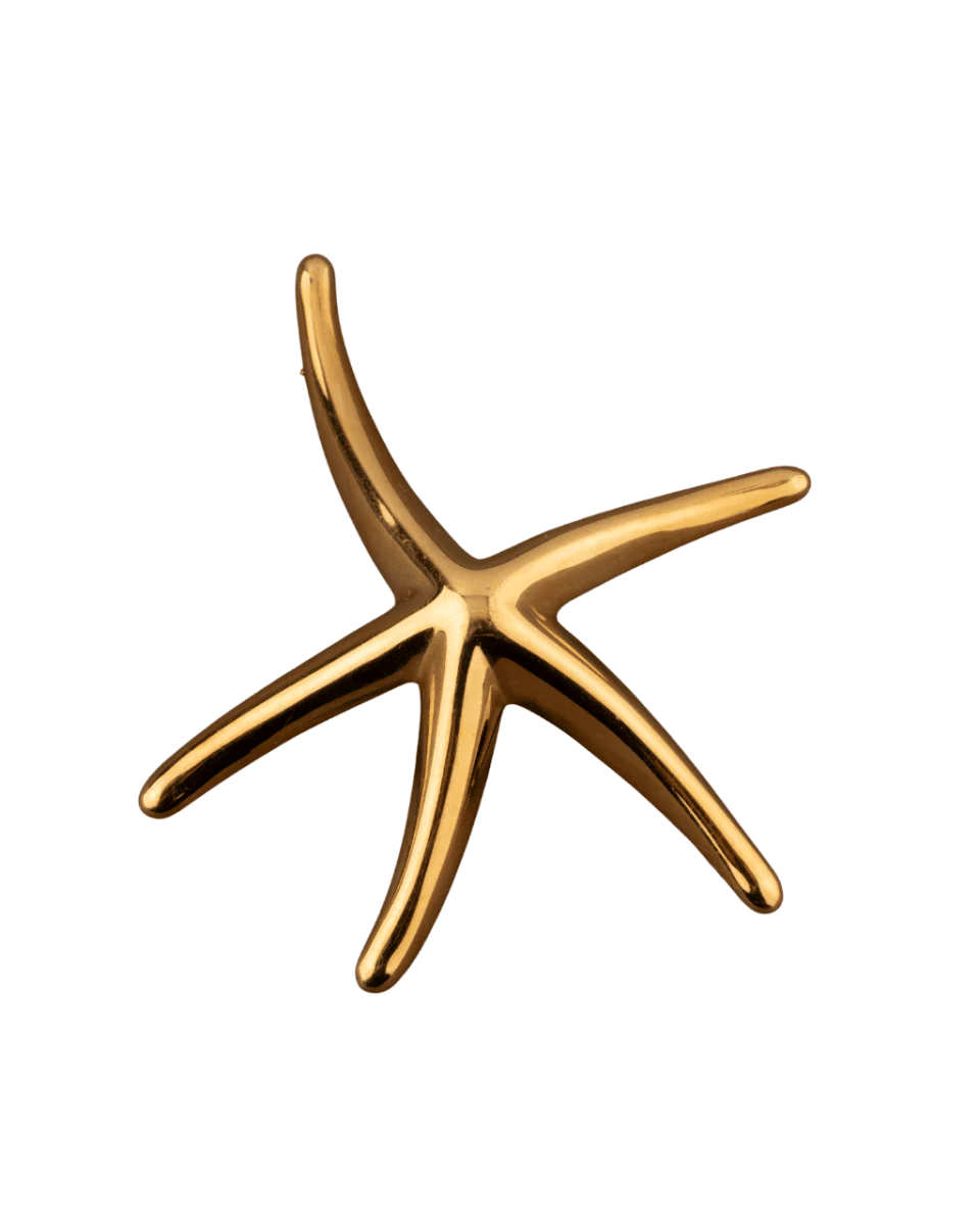 Elsa Peretti for Tiffany & Co. 18K Gold Starfish Brooch - Image 2