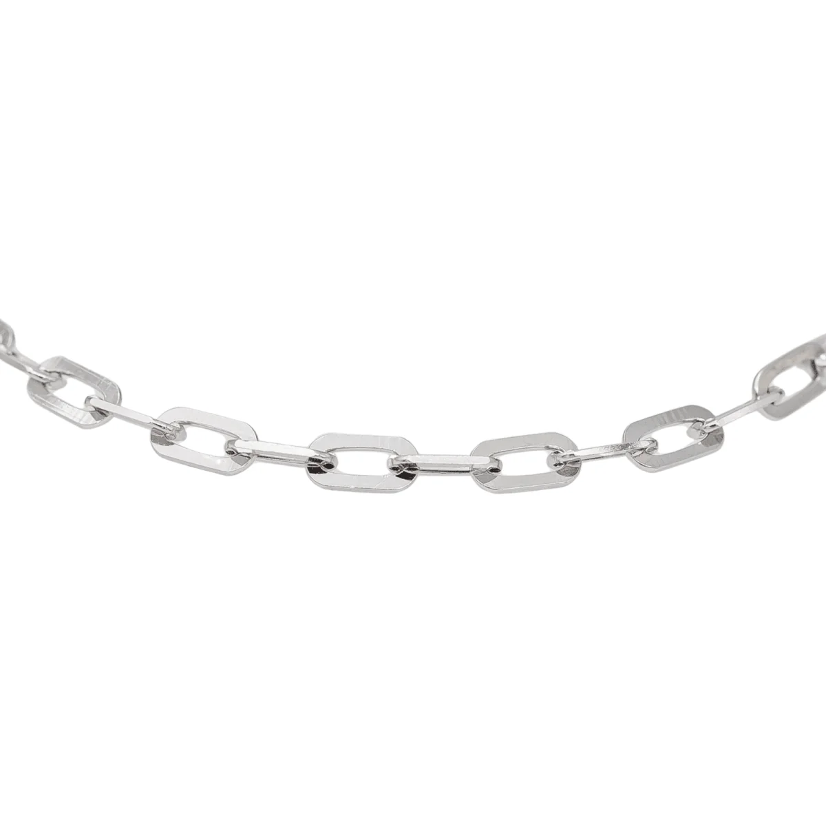 Link Bracelet in white gold - Image 5
