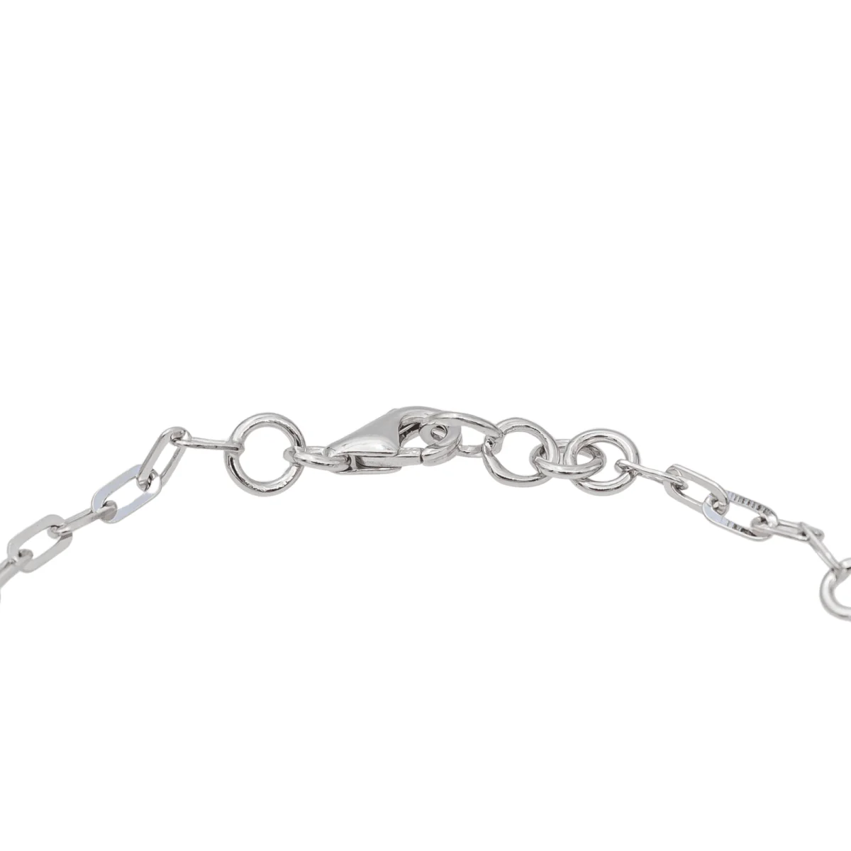 Link Bracelet in white gold - Image 7
