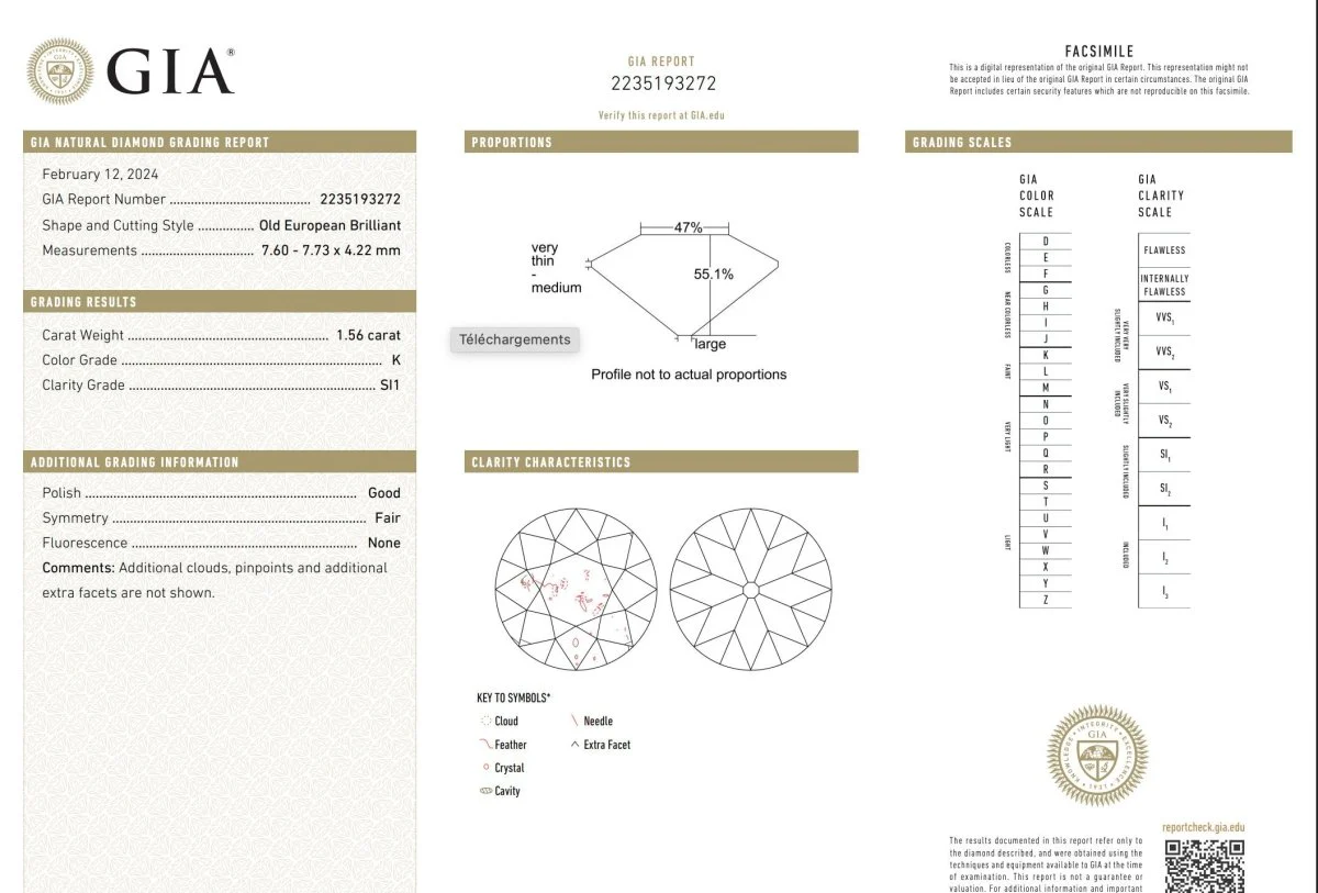 Ring Solitaire in paltinium and diamond - Image 7