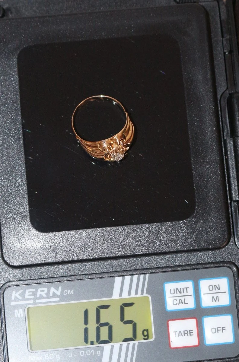 1940s Godronné And Openwork Ring - Image 7