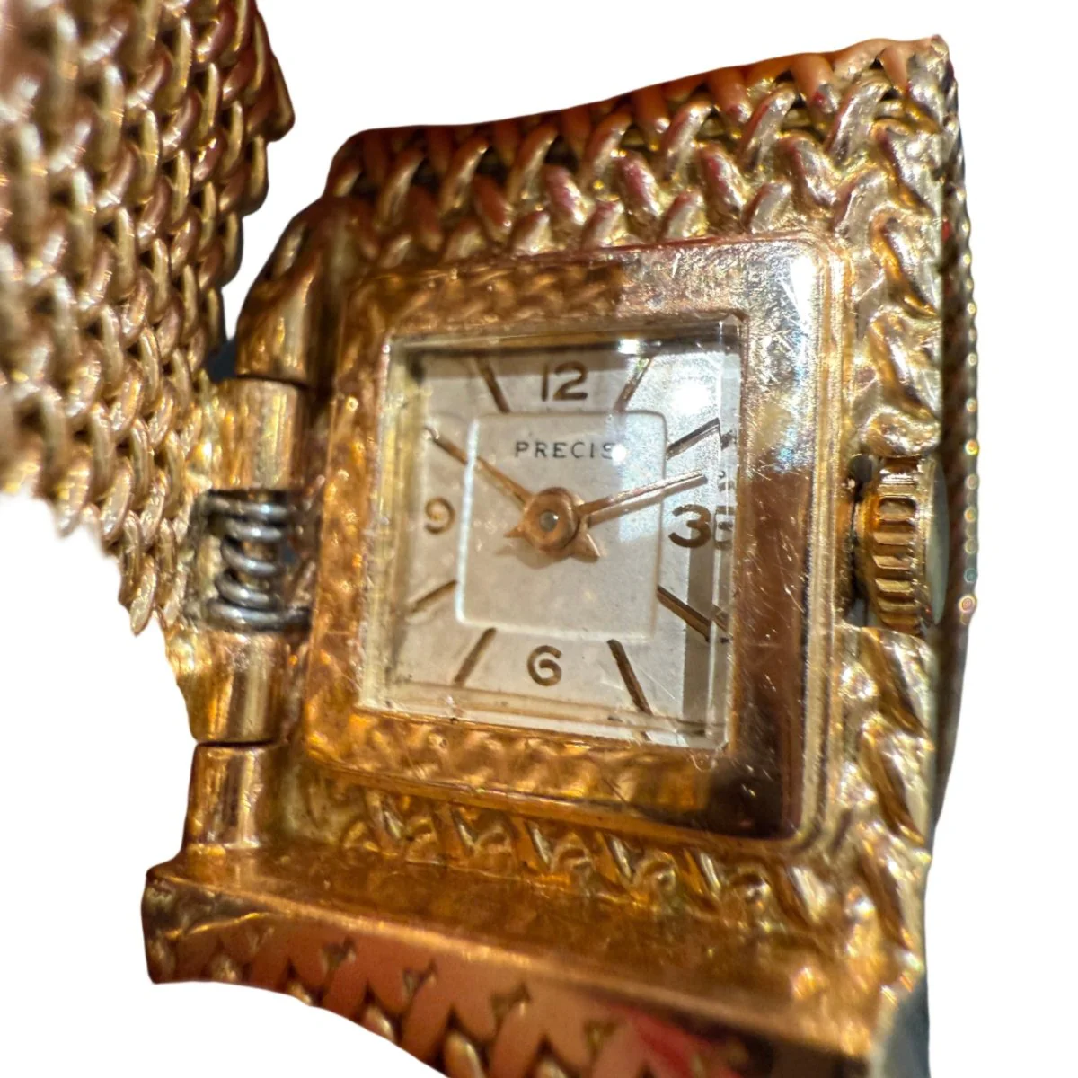 Watch in yellow gold, platinum and diamonds - Image 6