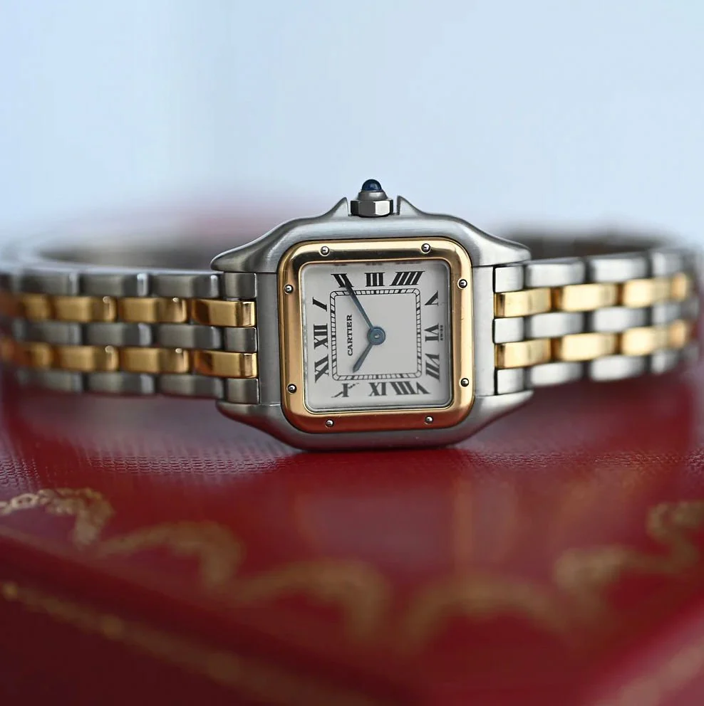 Watch Cartier Panther PM 2 rows - Image 2