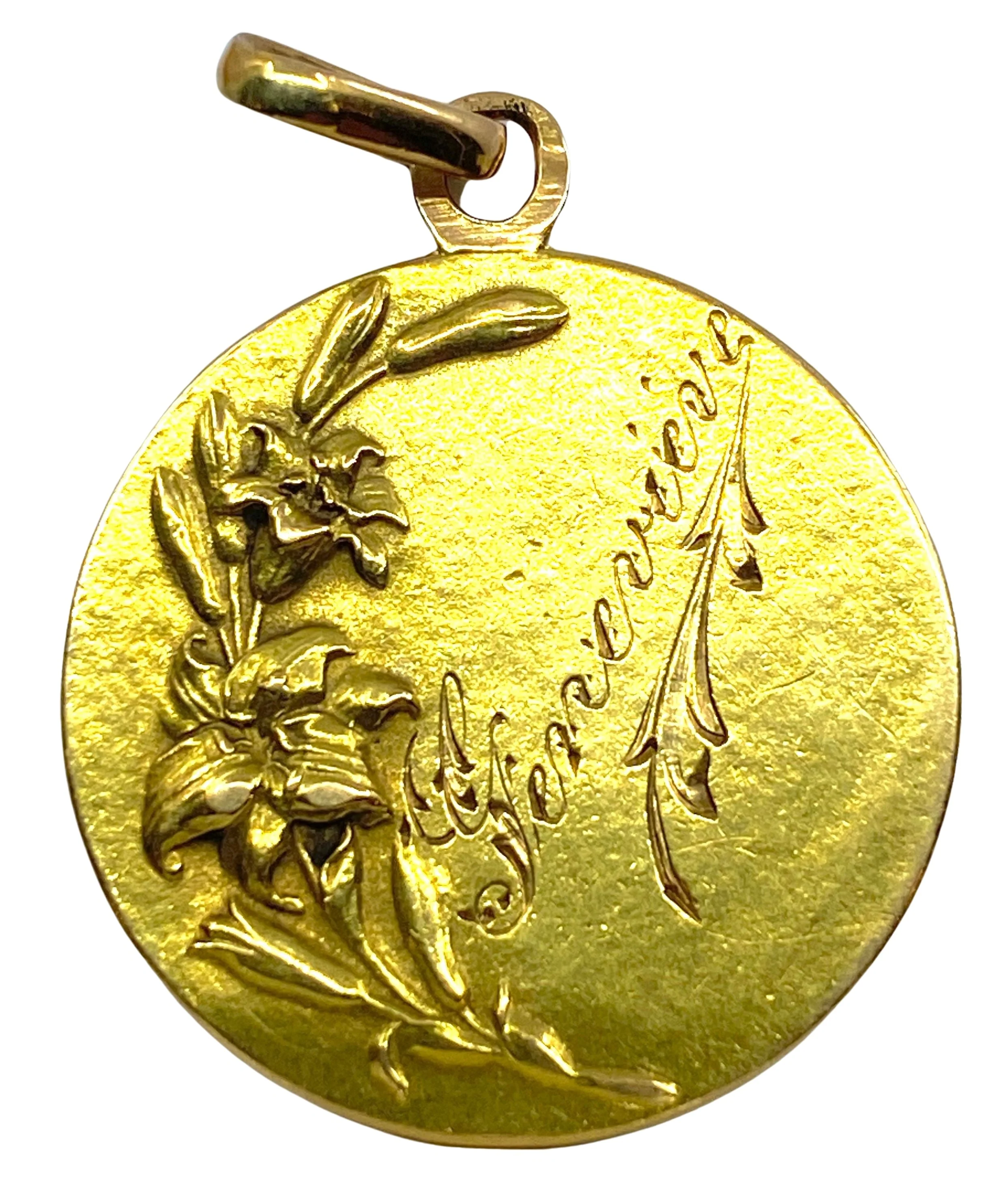 Medal in yellow gold - Image 2