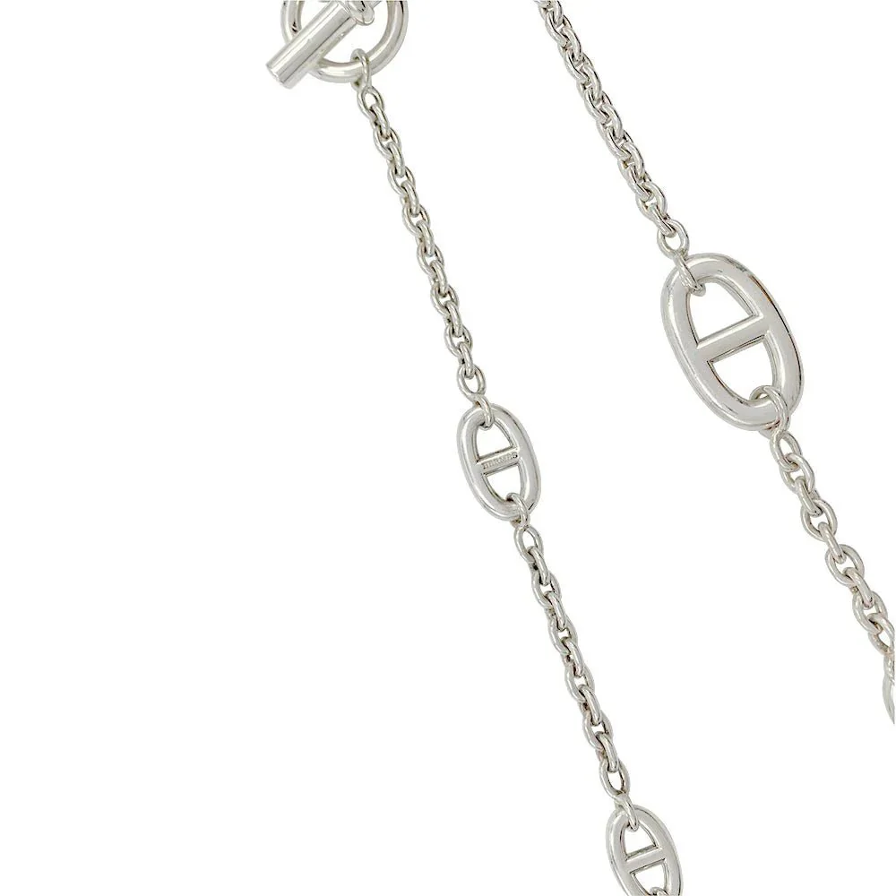 HERMÈS "Farandole" silver necklace - Image 4