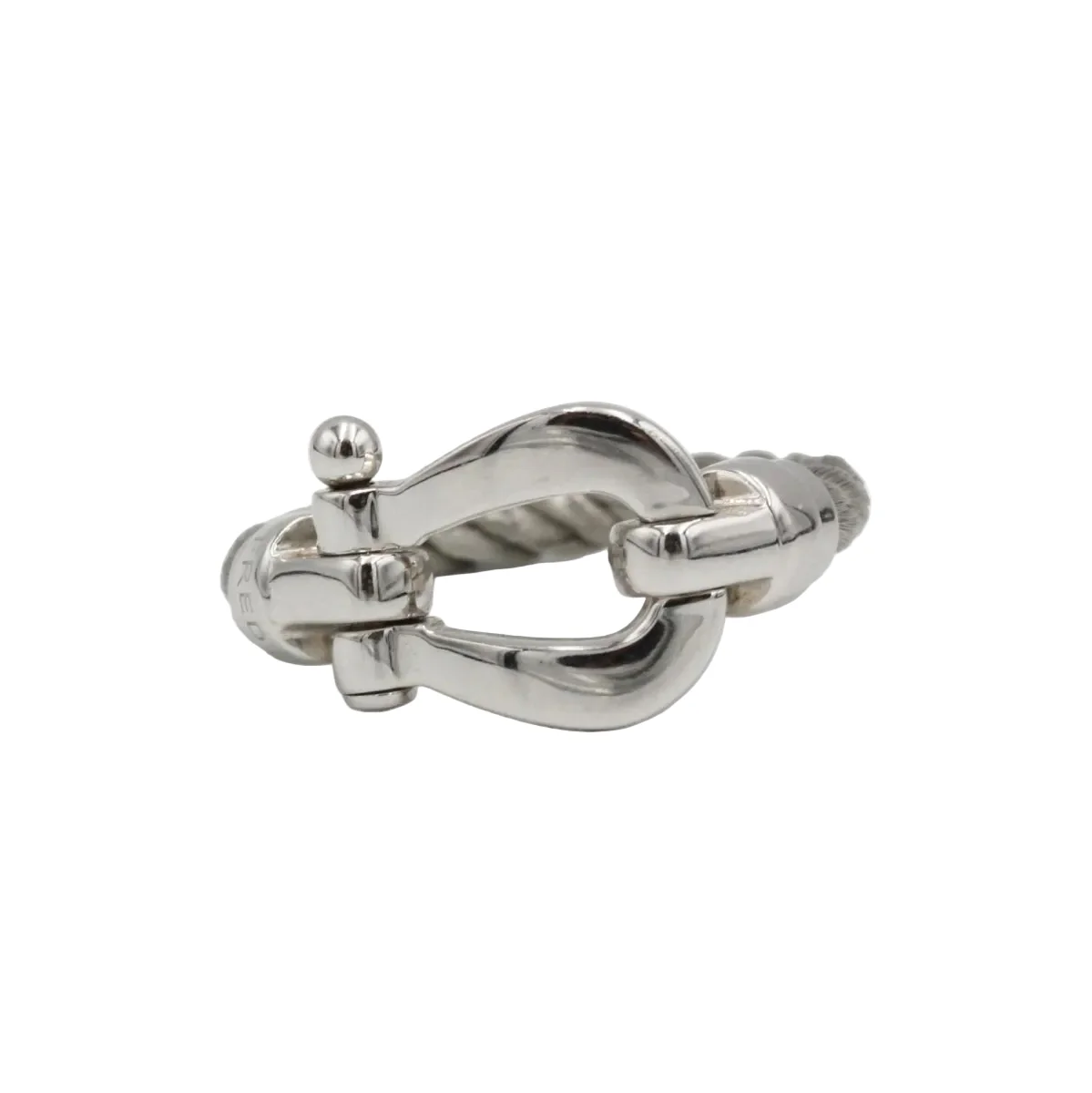 Gold Ring & Steel Cable Strength 10 - FRED