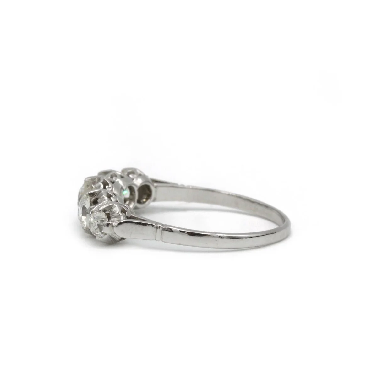 Ring Garter in paltinium and diamonds - Image 2