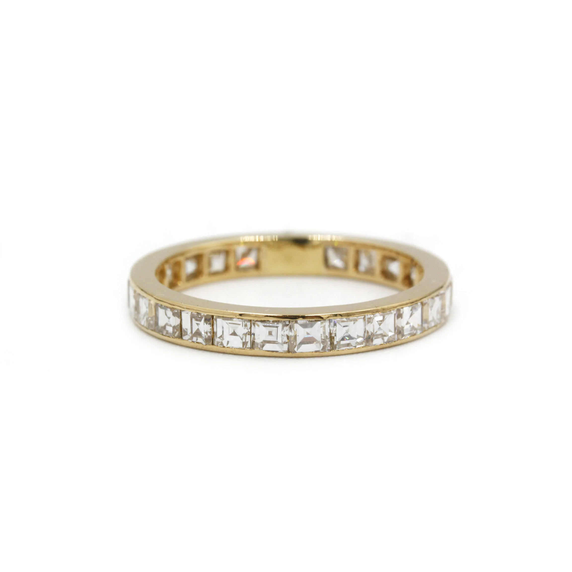 Wedding ring - Gold and diamonds - Image 2