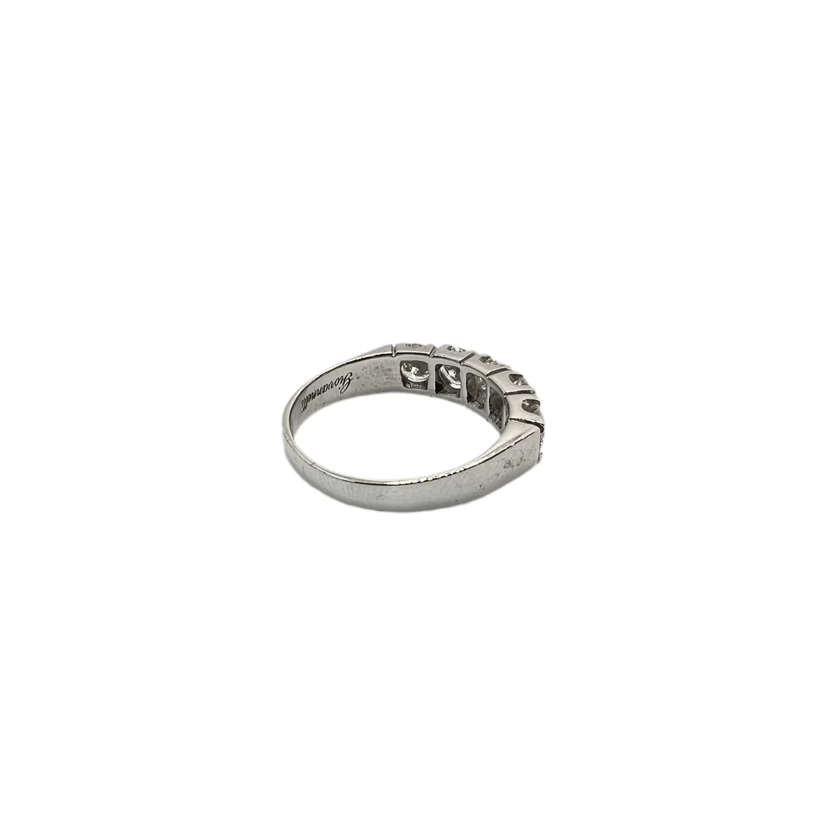 Ring GIOVANNETTI in white gold and diamonds - Image 4