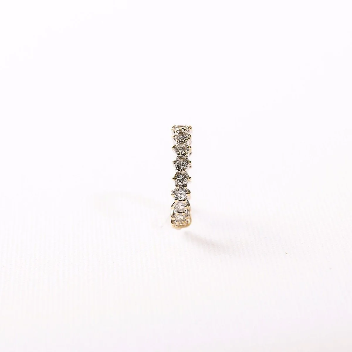 Ring Alliance in yellow gold, white gold and diamonds - Image 3