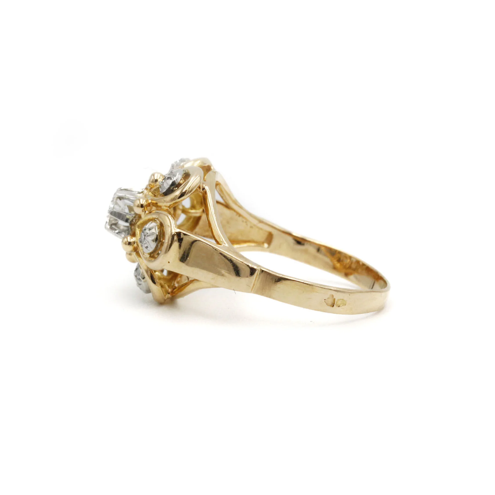 Ring - Gold, Platinum & Diamonds - Image 3