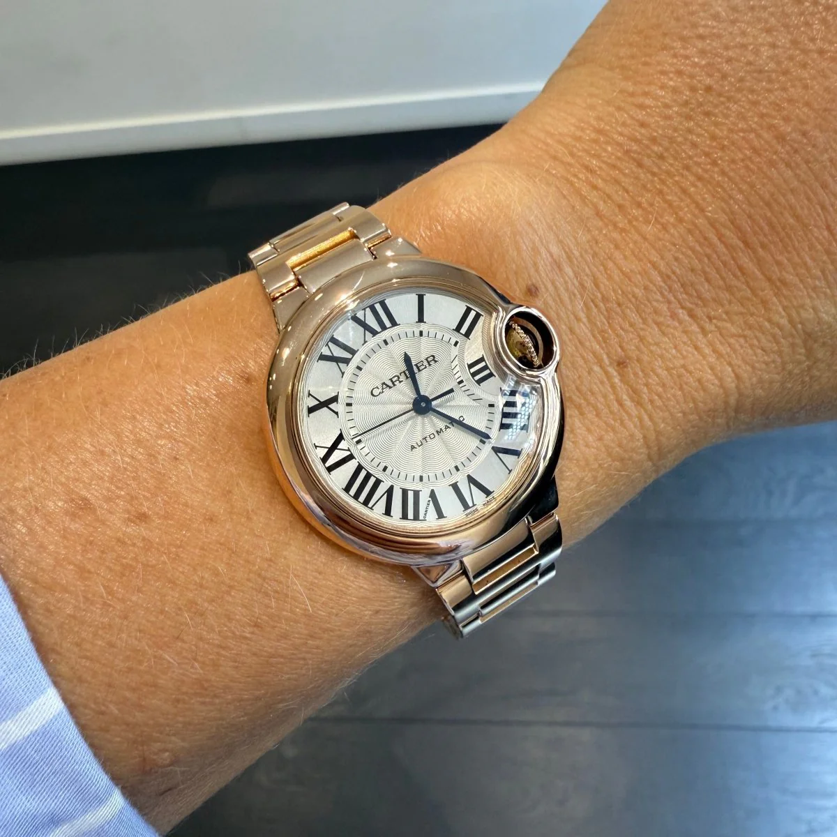 Cartier - Ballon Bleu Rose Gold Watch - 33 mm - Image 2