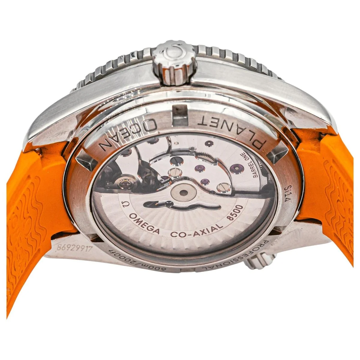 Watch OMEGA "Seamaster Planet Ocean" in steel, rubber and sapphire - Image 6
