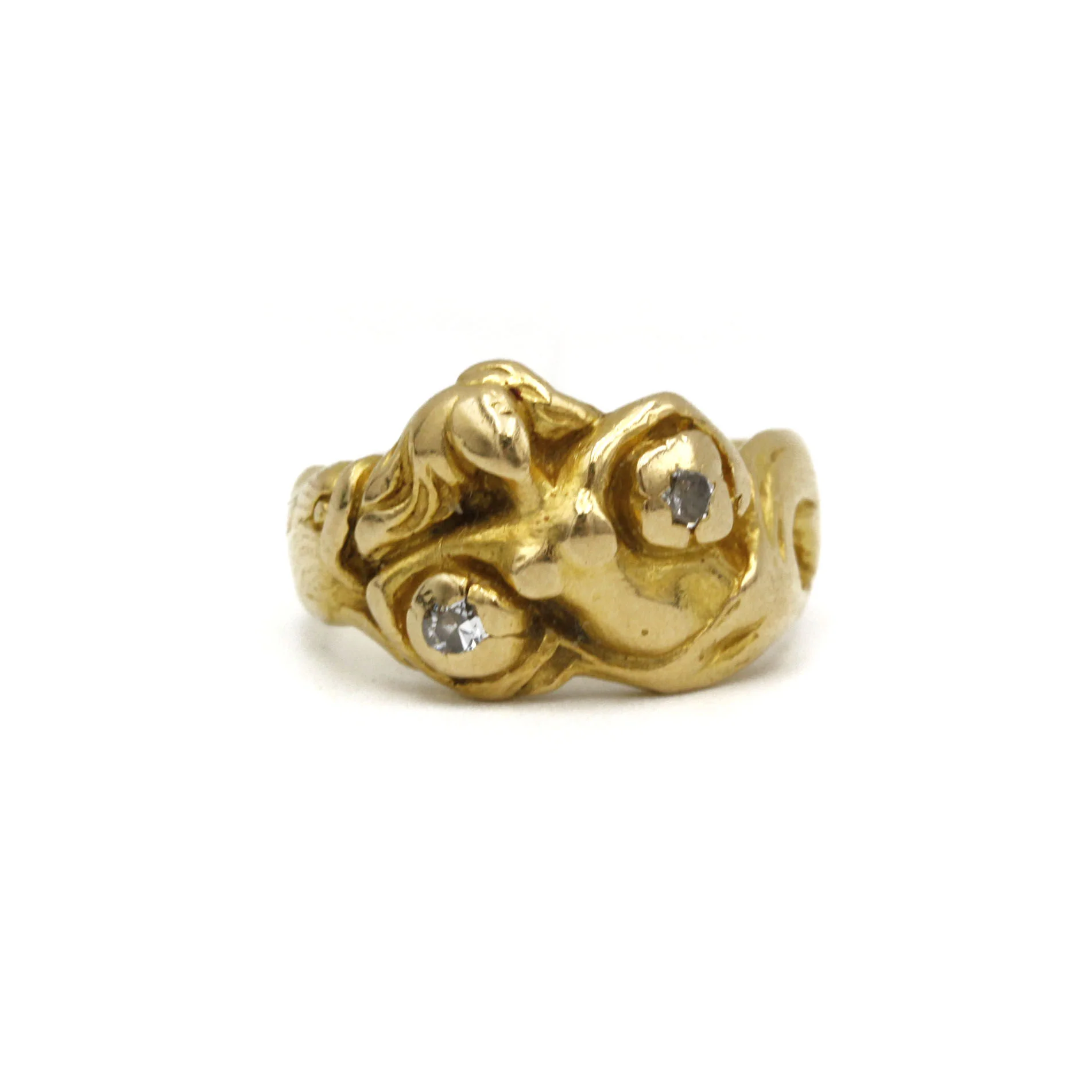 Ring - Gold & diamonds