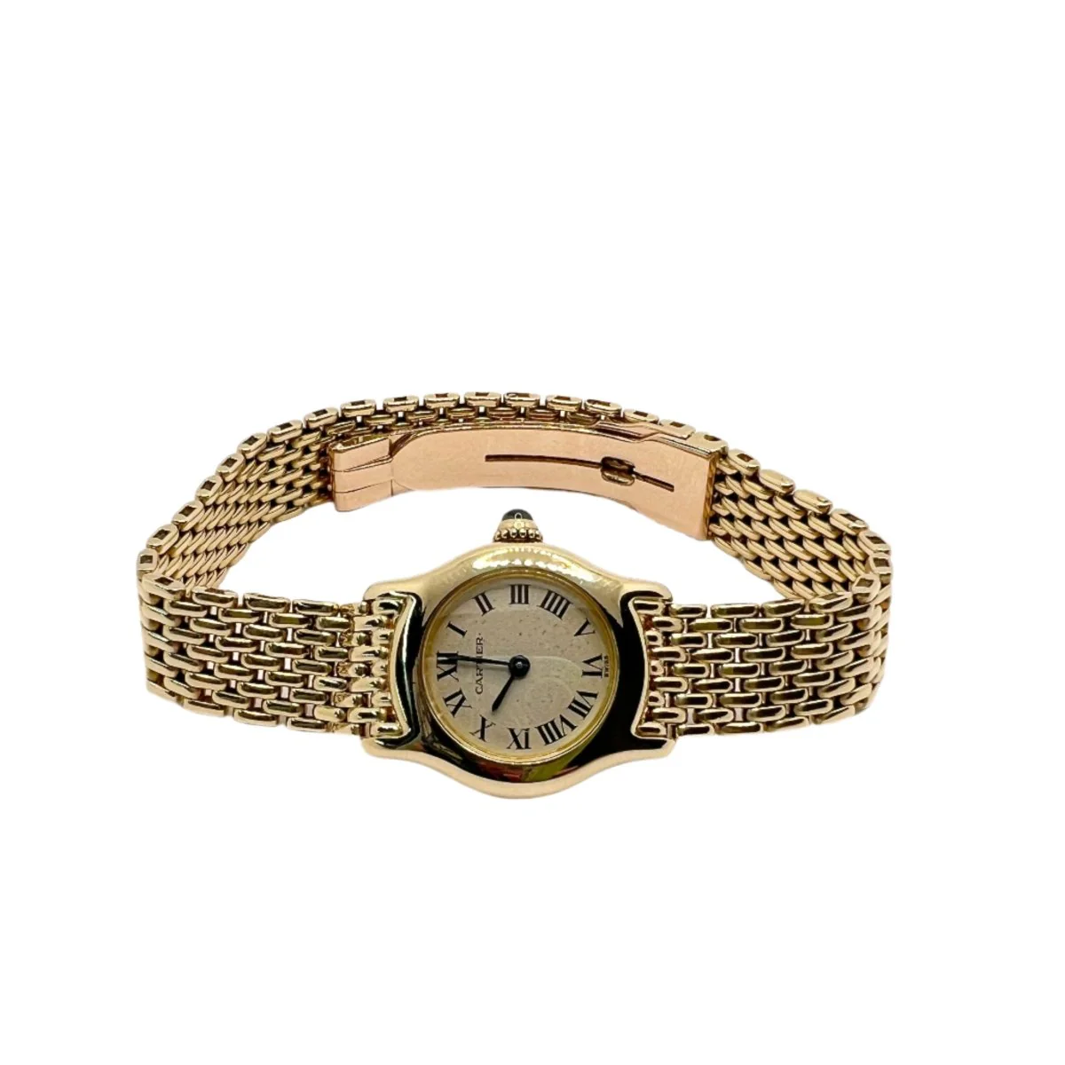 Watch Victoria in 18-carat gold by Cartier