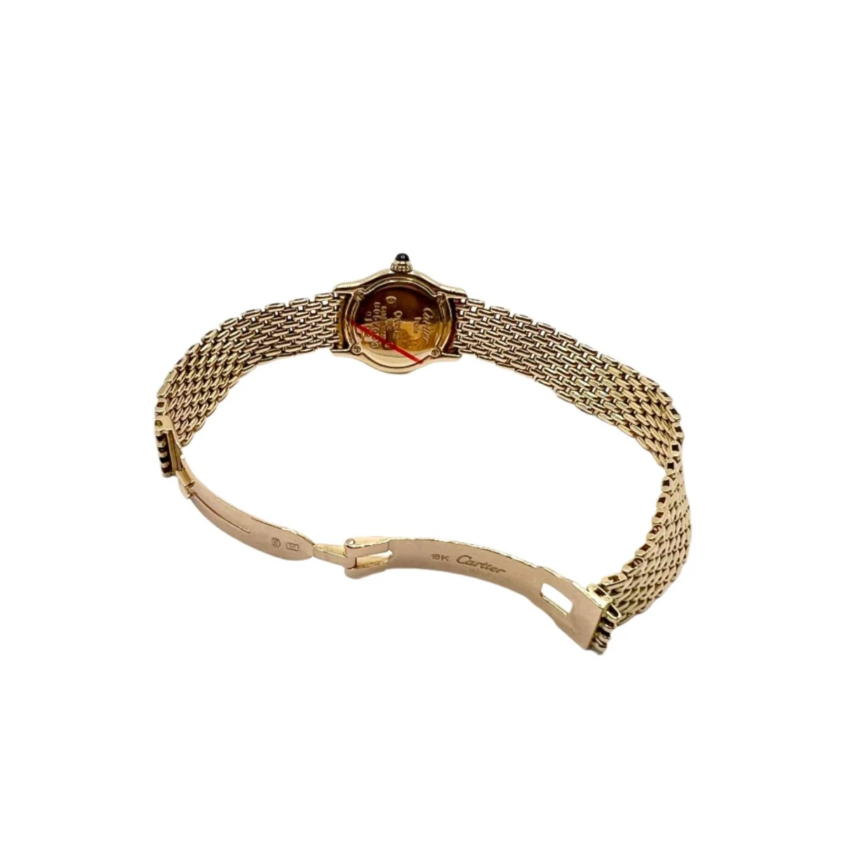 Watch Victoria in 18-carat gold by Cartier - Image 2