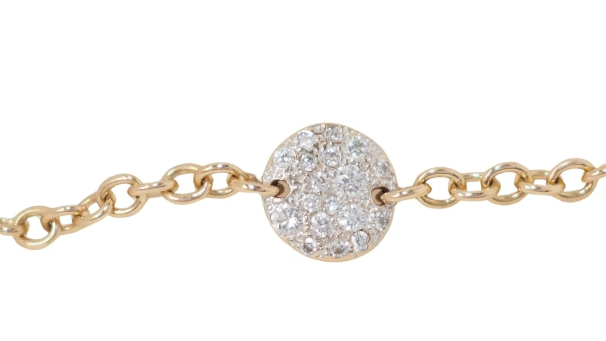POMELLATO Sabbia bracelet in pink gold and diamonds - Image 3
