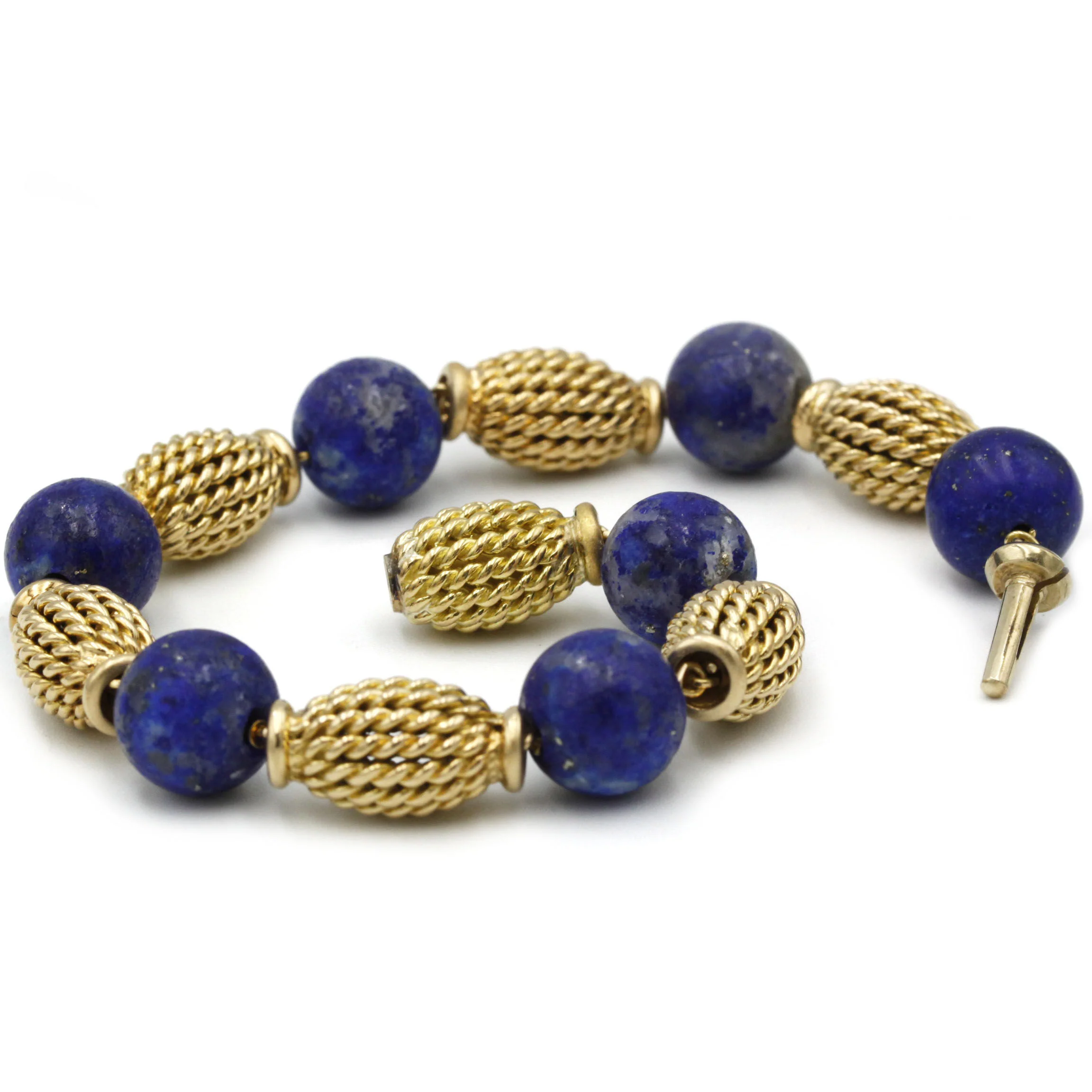 Bracelet - Gold & Lapis Lazuli