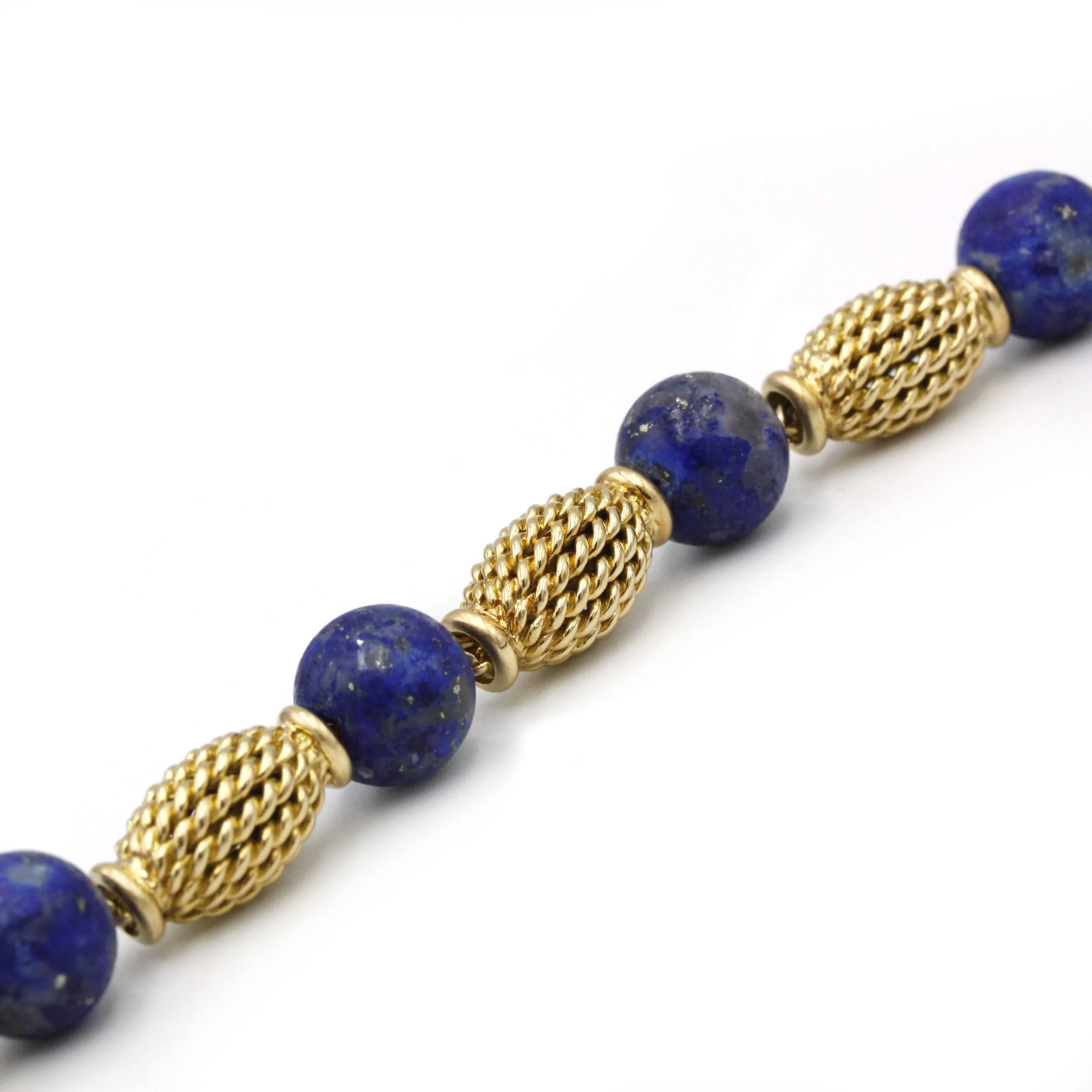 Bracelet - Gold & Lapis Lazuli - Image 4