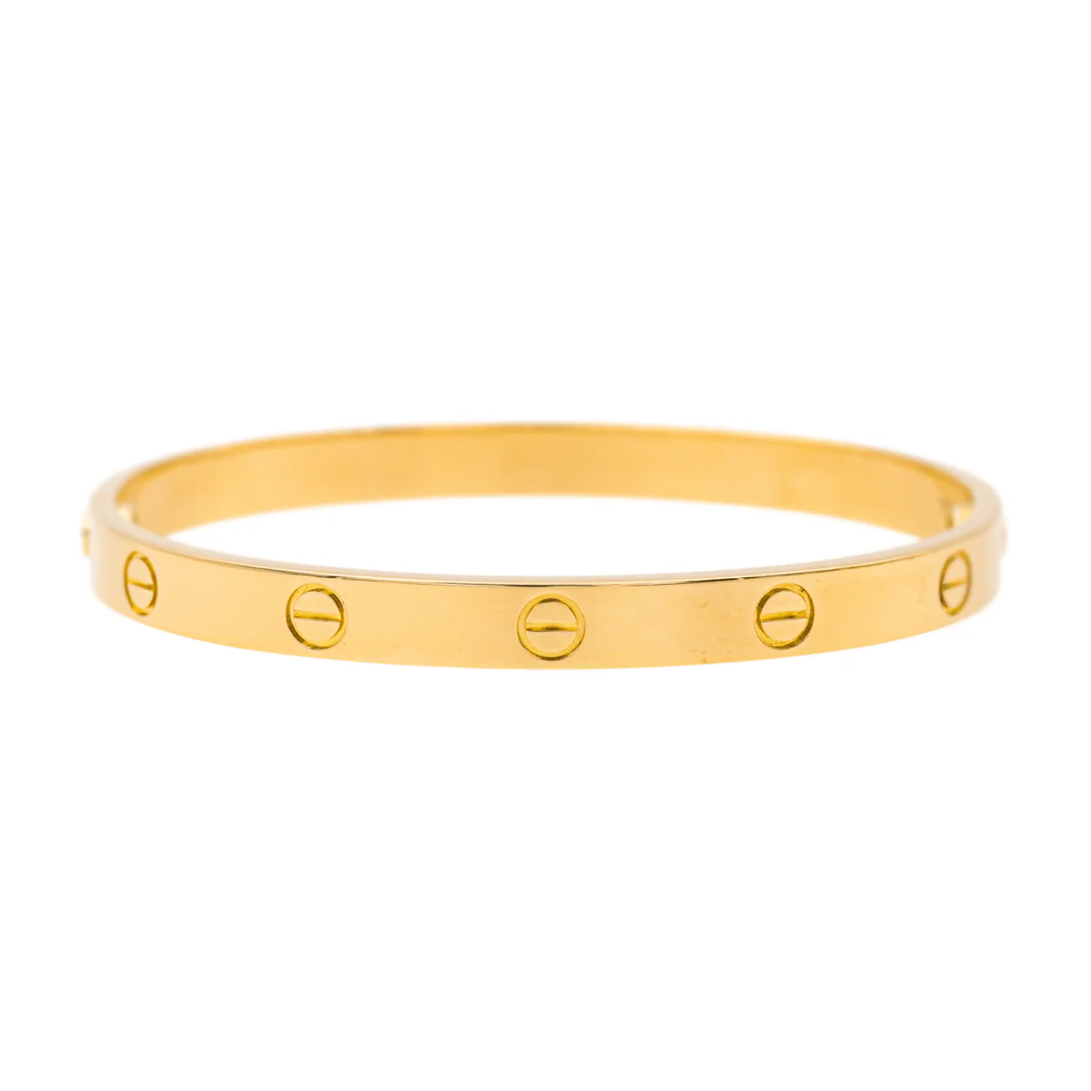 CARTIER “Love” bangle bracelet in yellow gold
