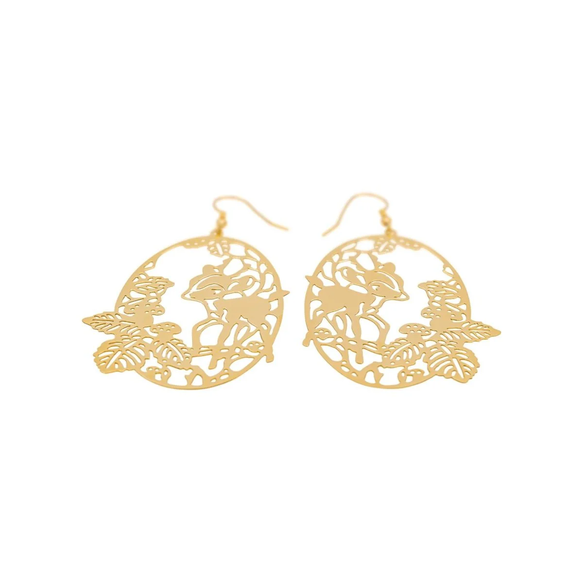 Earrings Pending in yellow gold - Image 4