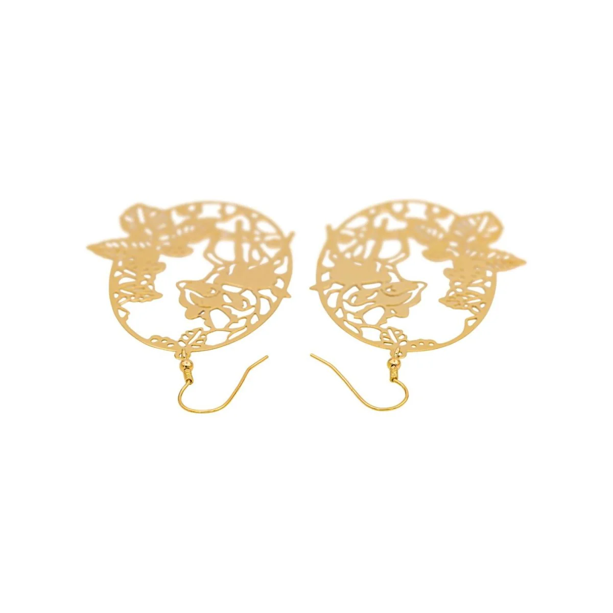 Earrings Pending in yellow gold - Image 5