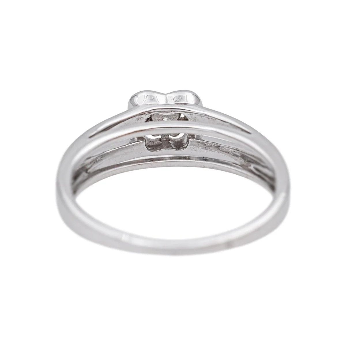 MAUBOUSSIN "Chance d'amour" solitaire ring in white gold and diamonds - Image 4