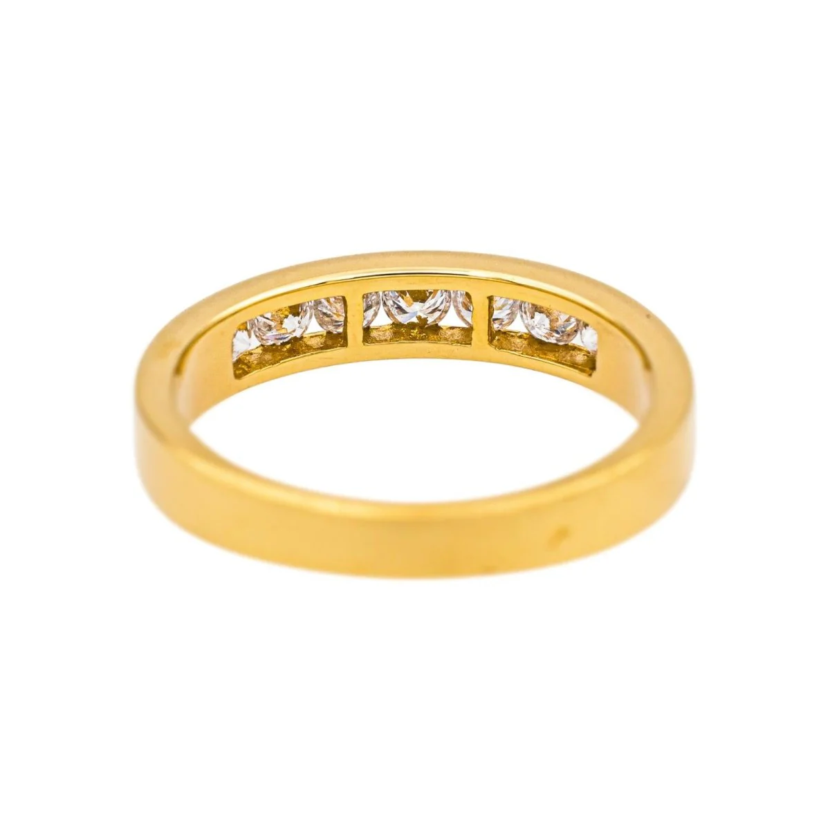 Alliance ring in yellow gold and diamonds - Image 5
