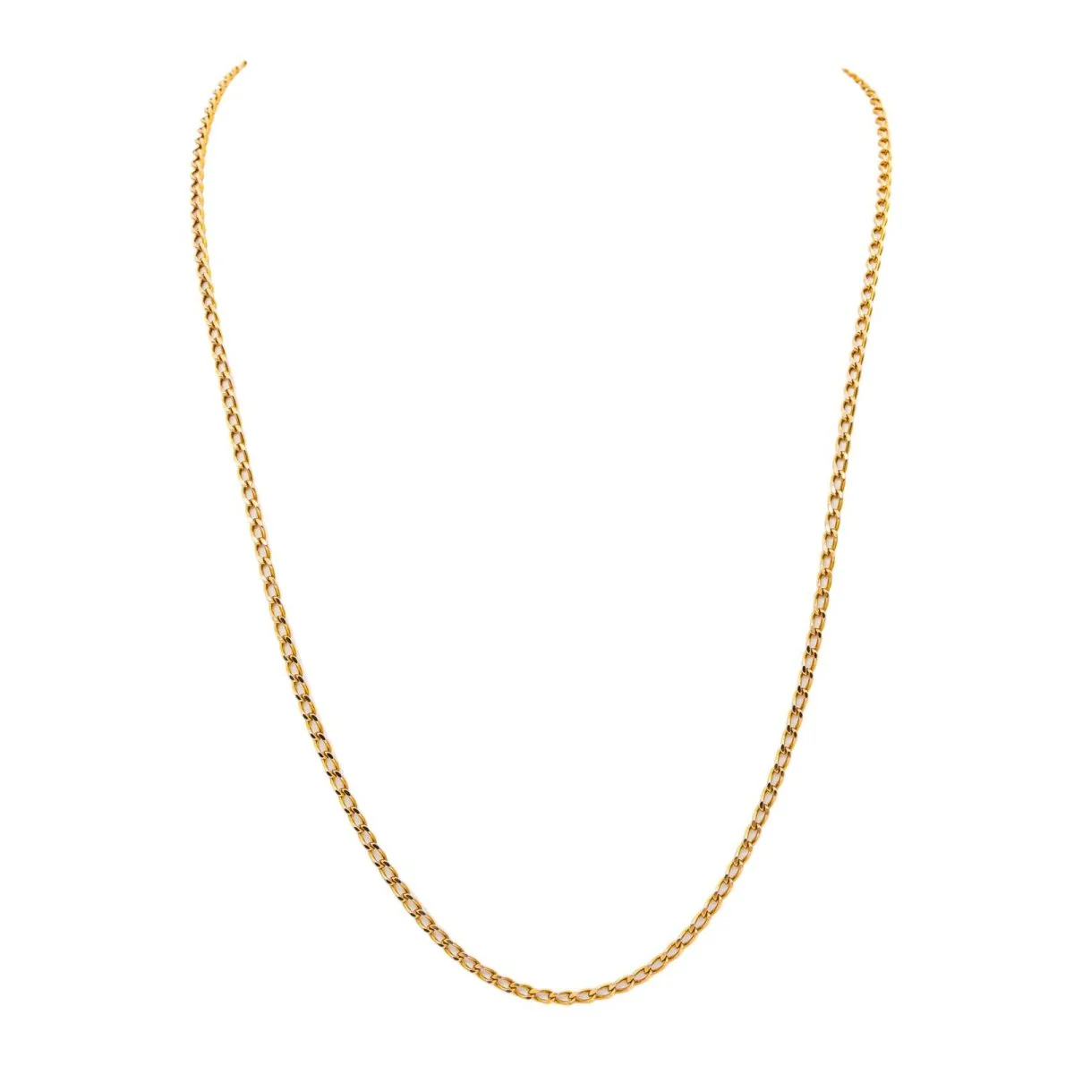 Necklace Long necklace in rose gold