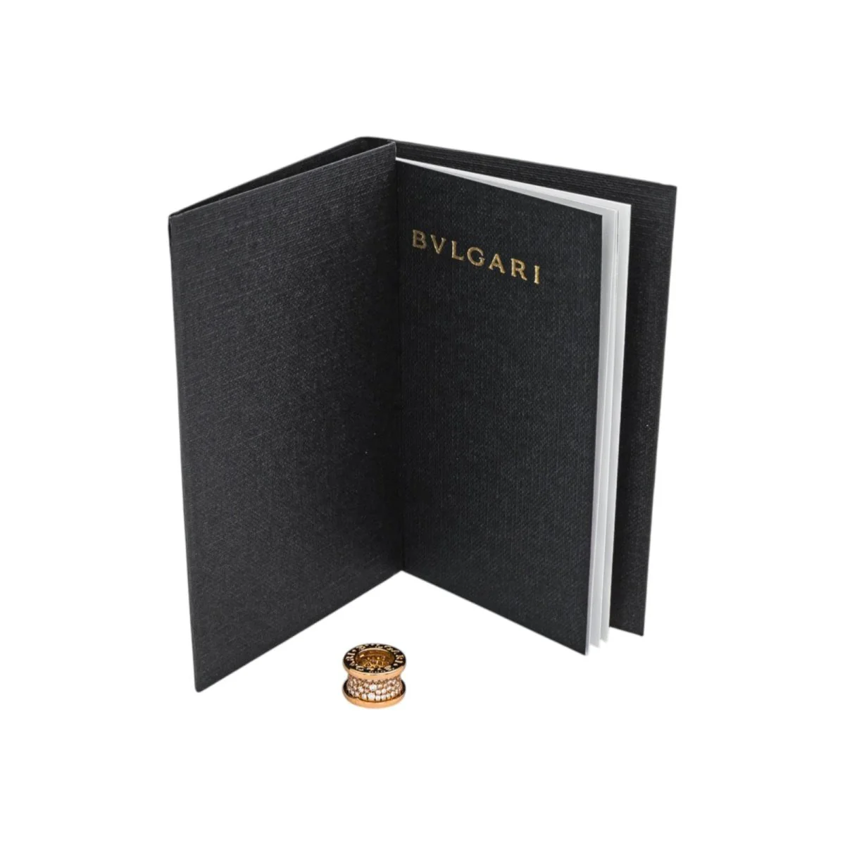 BULGARI "B.Zero1" pendant in rose gold and diamond - Image 7